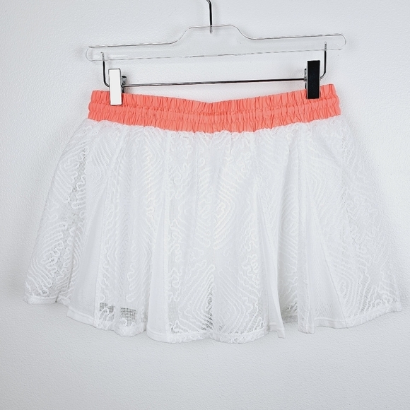 Free People Coral and White Skort - Picture 3 of 10